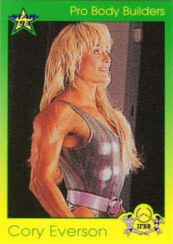 1993 Star Pro Body Builders - Ad Cards #NNO Cory Everson Front